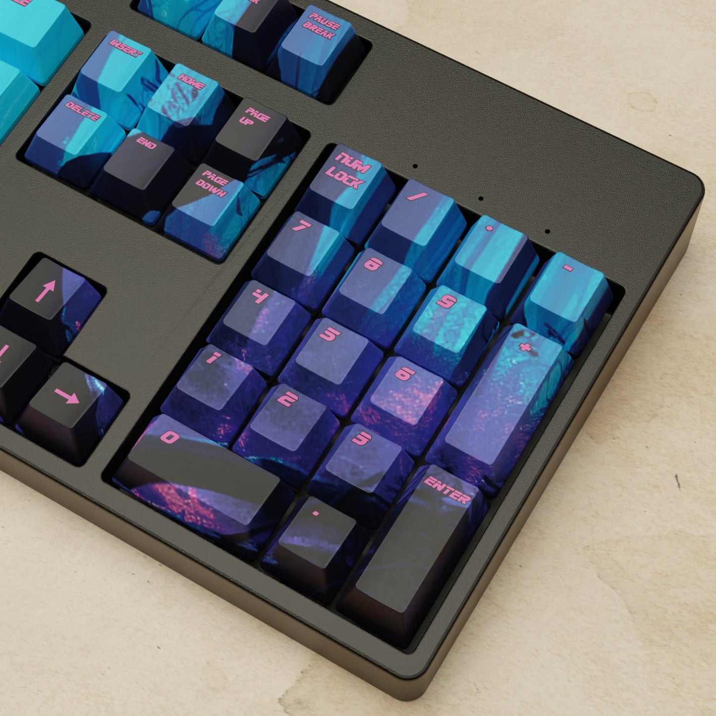 Alpha 108 - 100% Cyber Tiger Mechanical Keyboard - Goblintechkeys