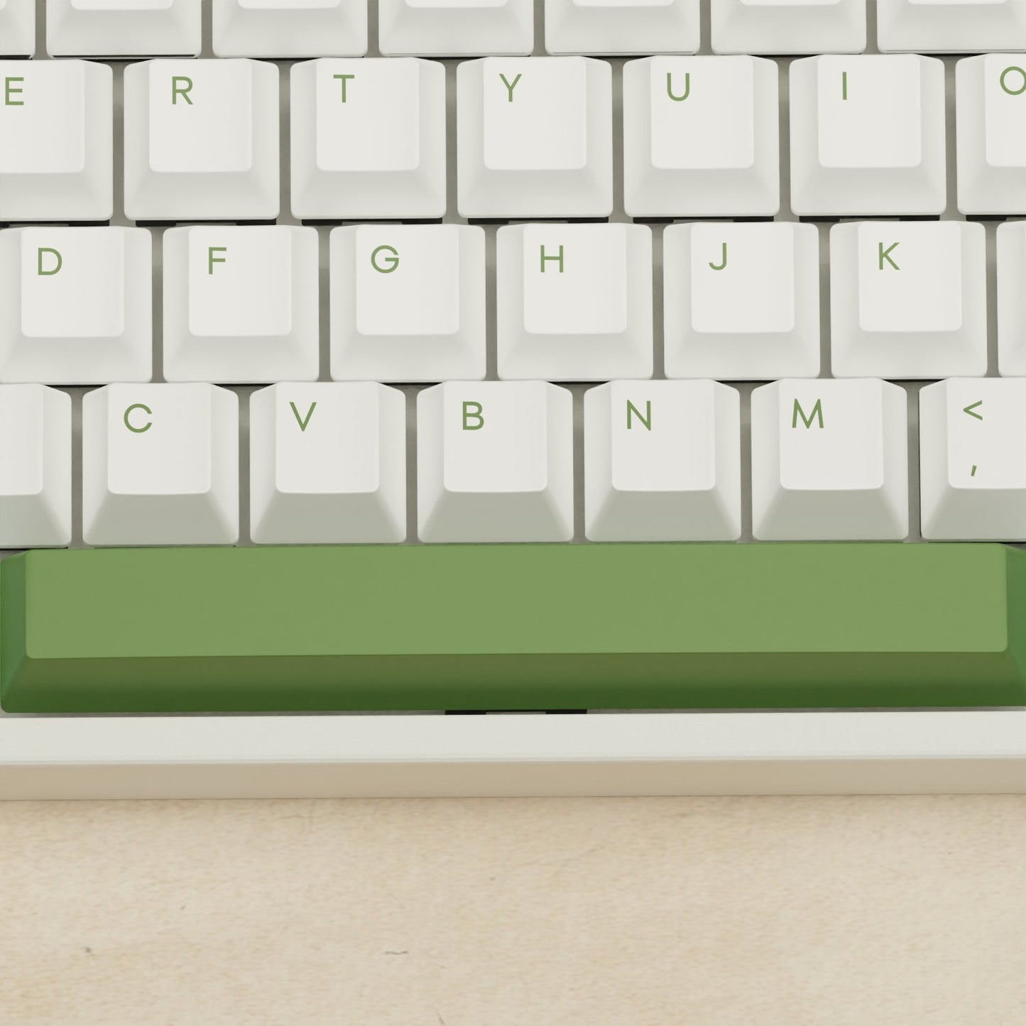 Alpha 108 - 100% Matcha Mechanical Keyboard - Goblintechkeys