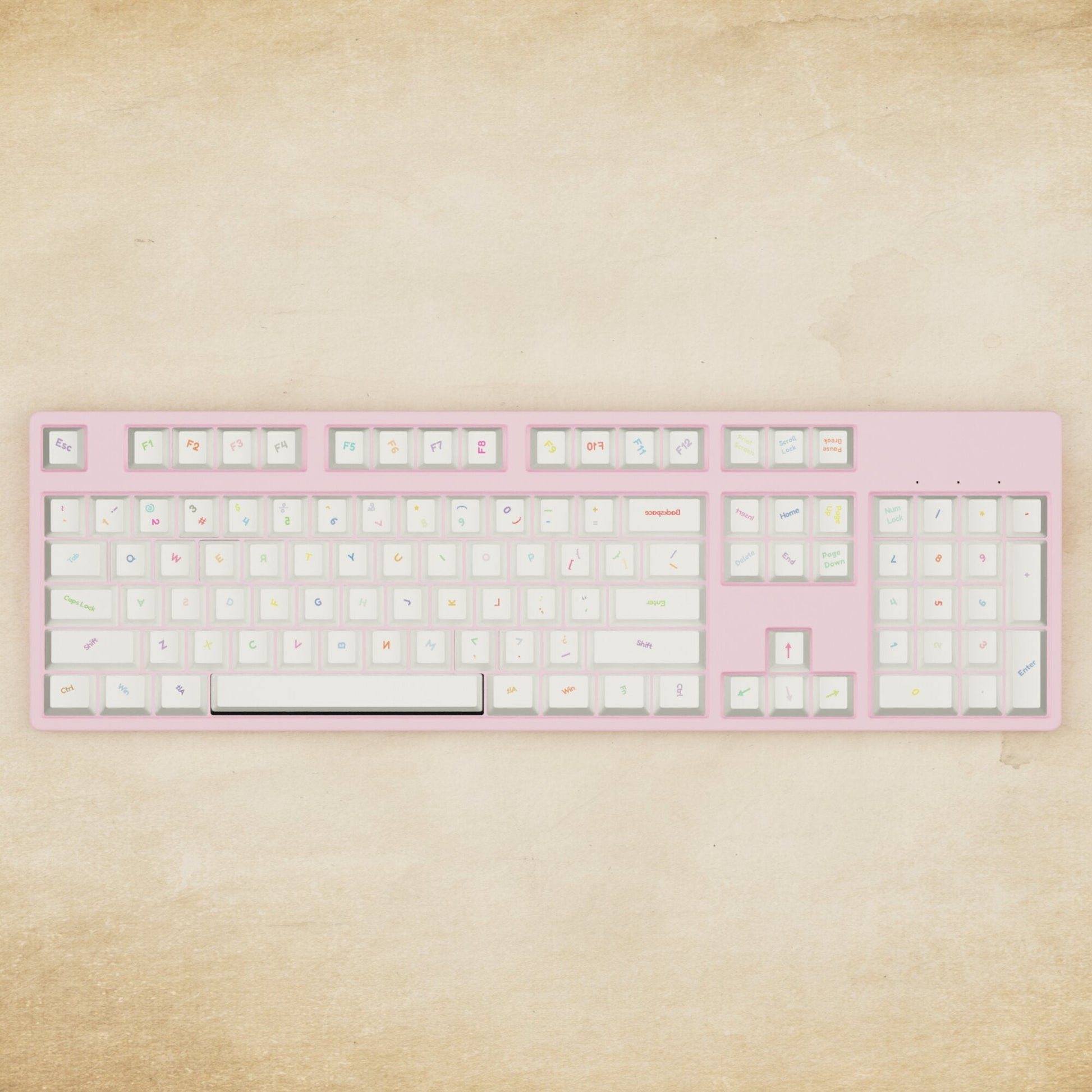 Alpha 108 - 100% Non OCD Mechanical Keyboard - Goblintechkeys