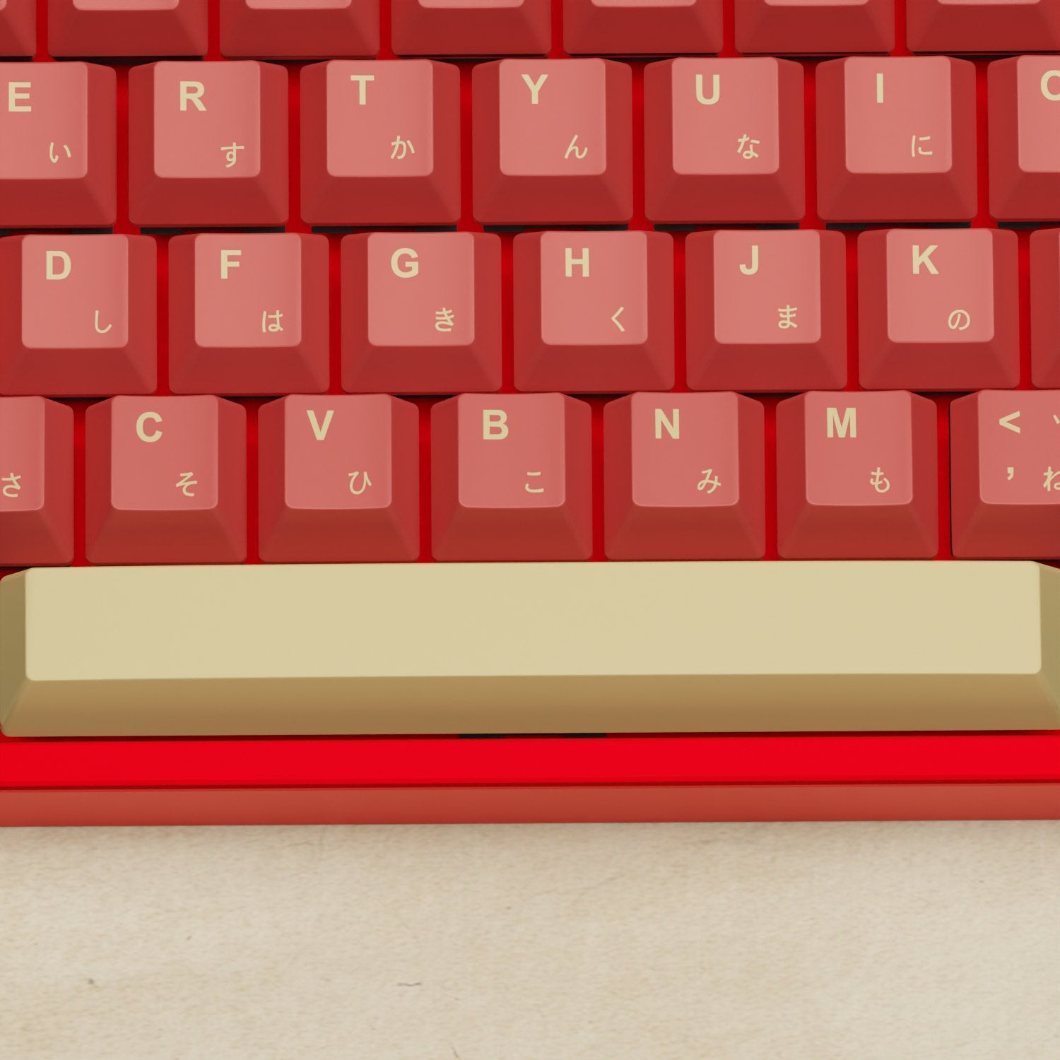 Alpha 108 - 100% Red Samurai Mechanical Keyboard - Goblintechkeys