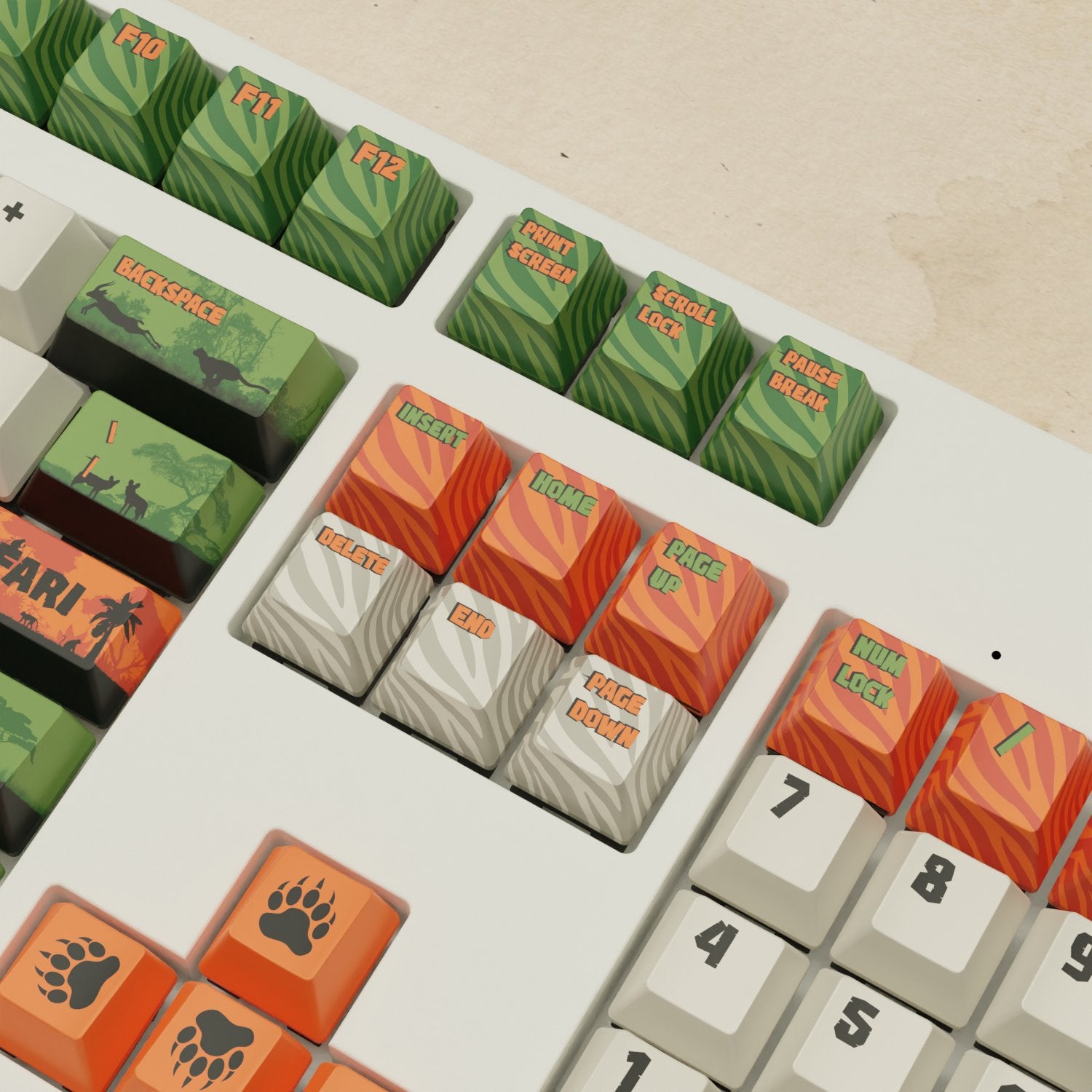 Alpha 108 - 100% Safari Mechanical Keyboard - Goblintechkeys