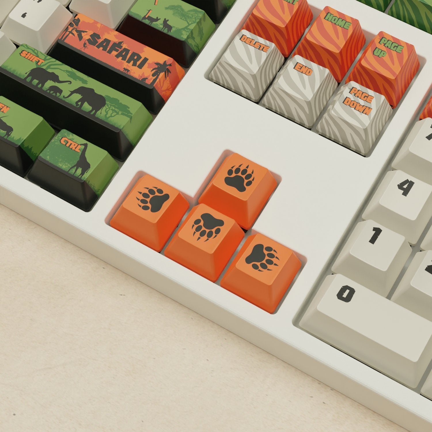 Alpha 108 - 100% Safari Mechanical Keyboard - Goblintechkeys