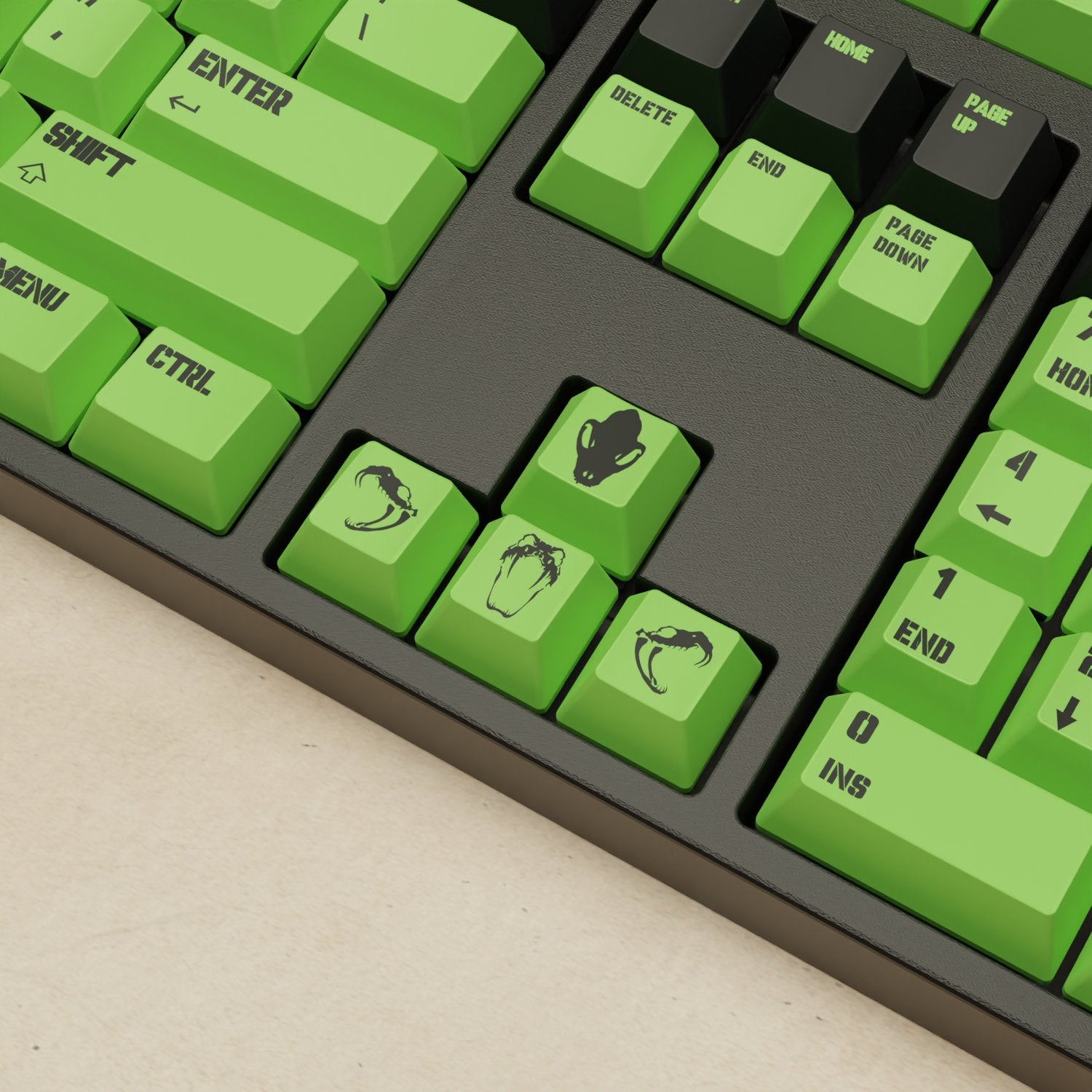 Alpha 108 - 100% Venomous Mechanical Keyboard - Goblintechkeys