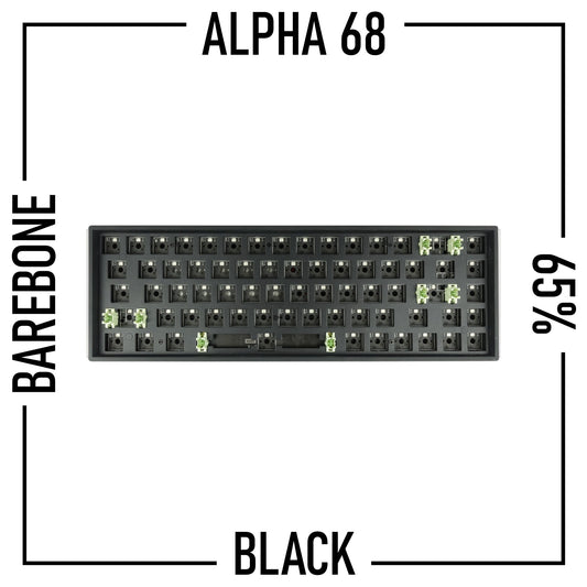 Alpha 68 65% Wireless Mechanical Keyboard Barebone Kit - Goblintechkeys