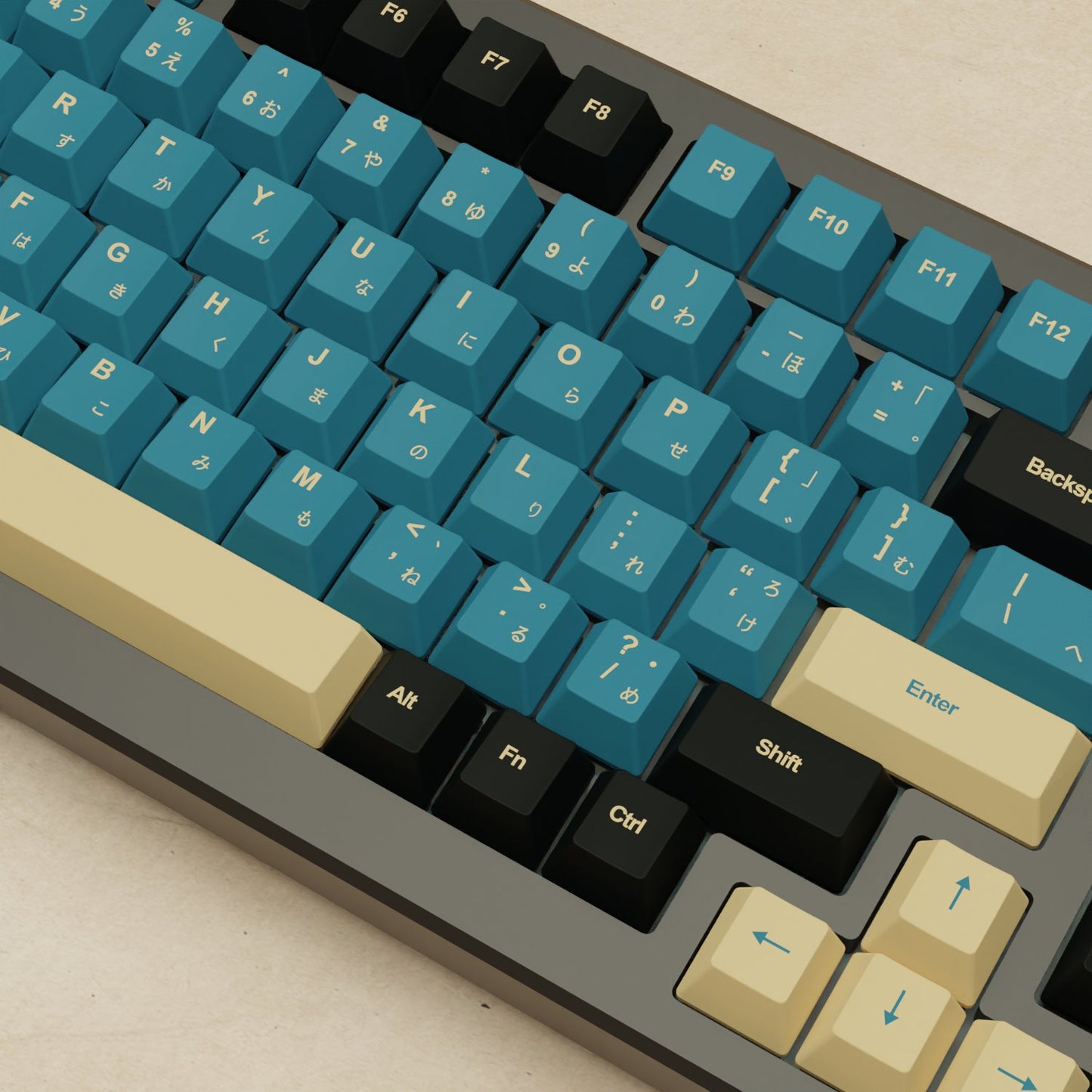 Alpha 82 - 75% Blue Samurai Mechanical Keyboard - Goblintechkeys