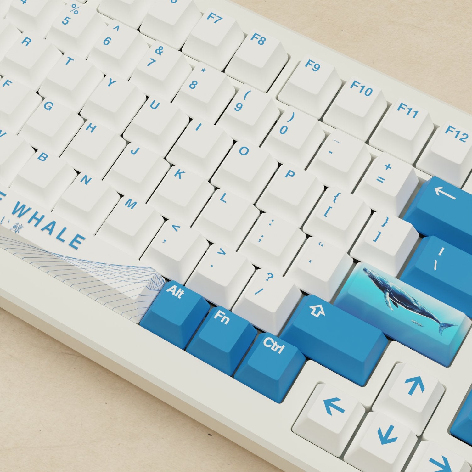 Alpha 82 - 75% Blue Whale Mechanical Keyboard