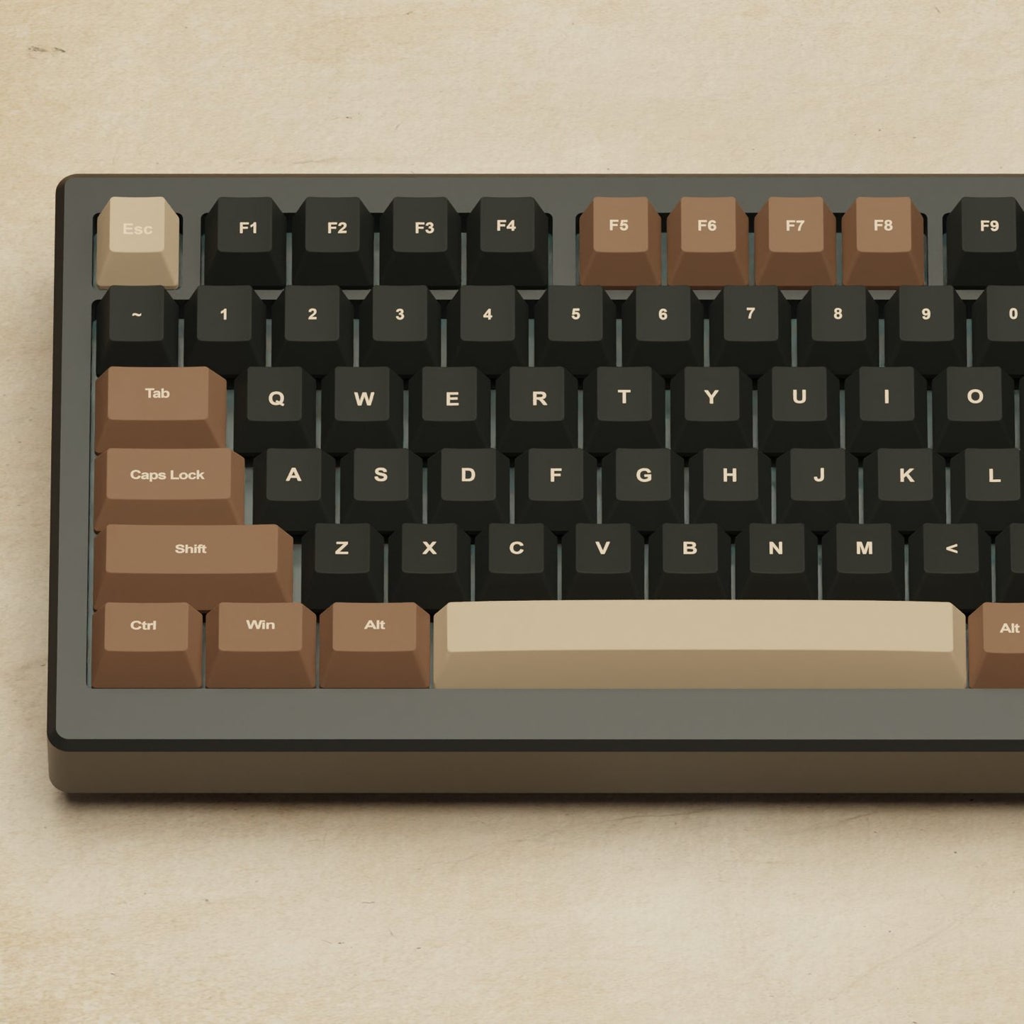 Alpha 82 - 75% Coffee Mechanical Keyboard - Goblintechkeys
