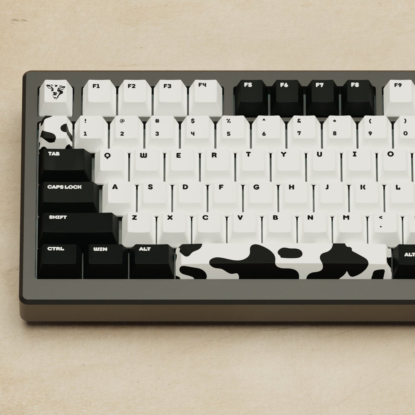 Alpha 82 - 75% Cow Mechanical Keyboard - Goblintechkeys
