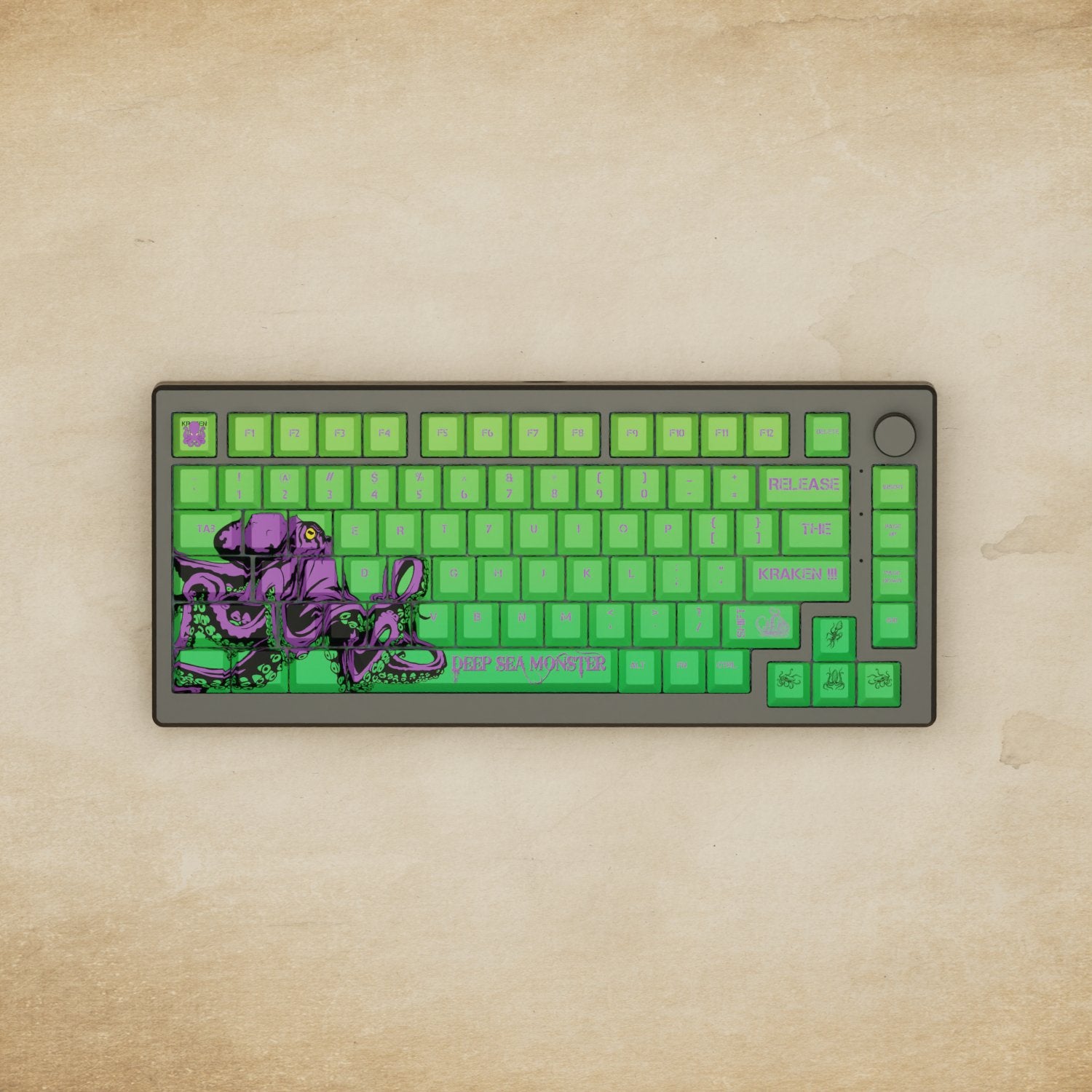 KRAKEN KEYBOARDS, Hot Swappable Mechanical Keyboards