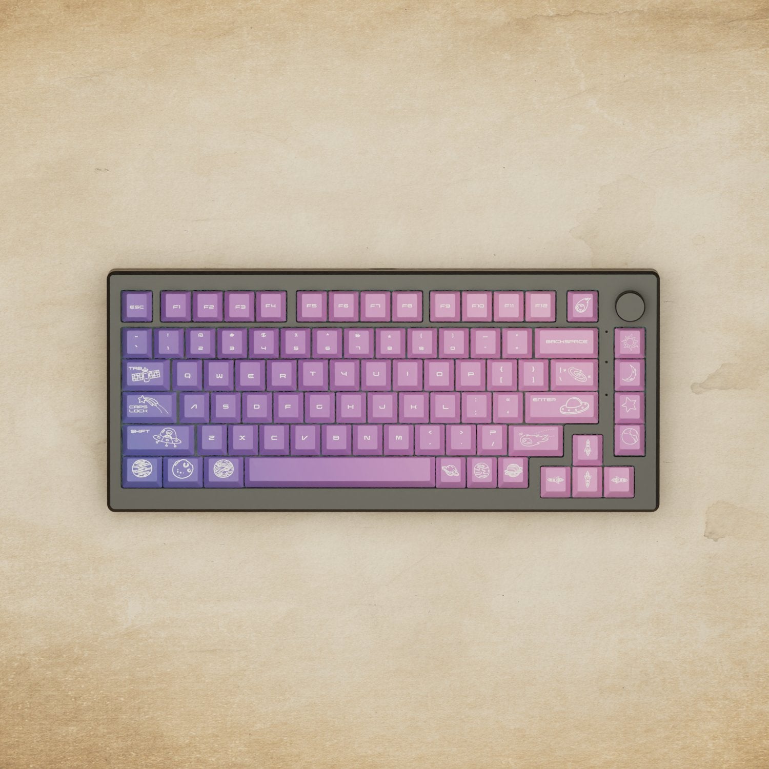 Alpha 82 - 75% Nebula Mechanical Keyboard - Goblintechkeys