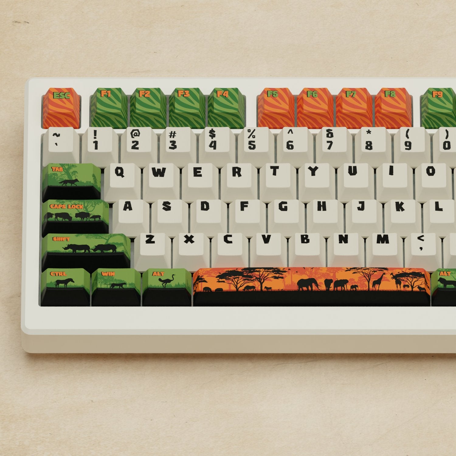 Alpha 82 - 75% Safari Mechanical Keyboard - Goblintechkeys