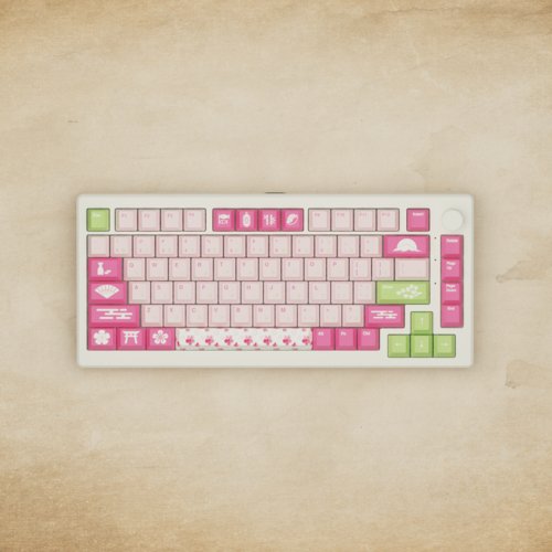 Alpha 82 - 75% Sakura Mechanical Keyboard