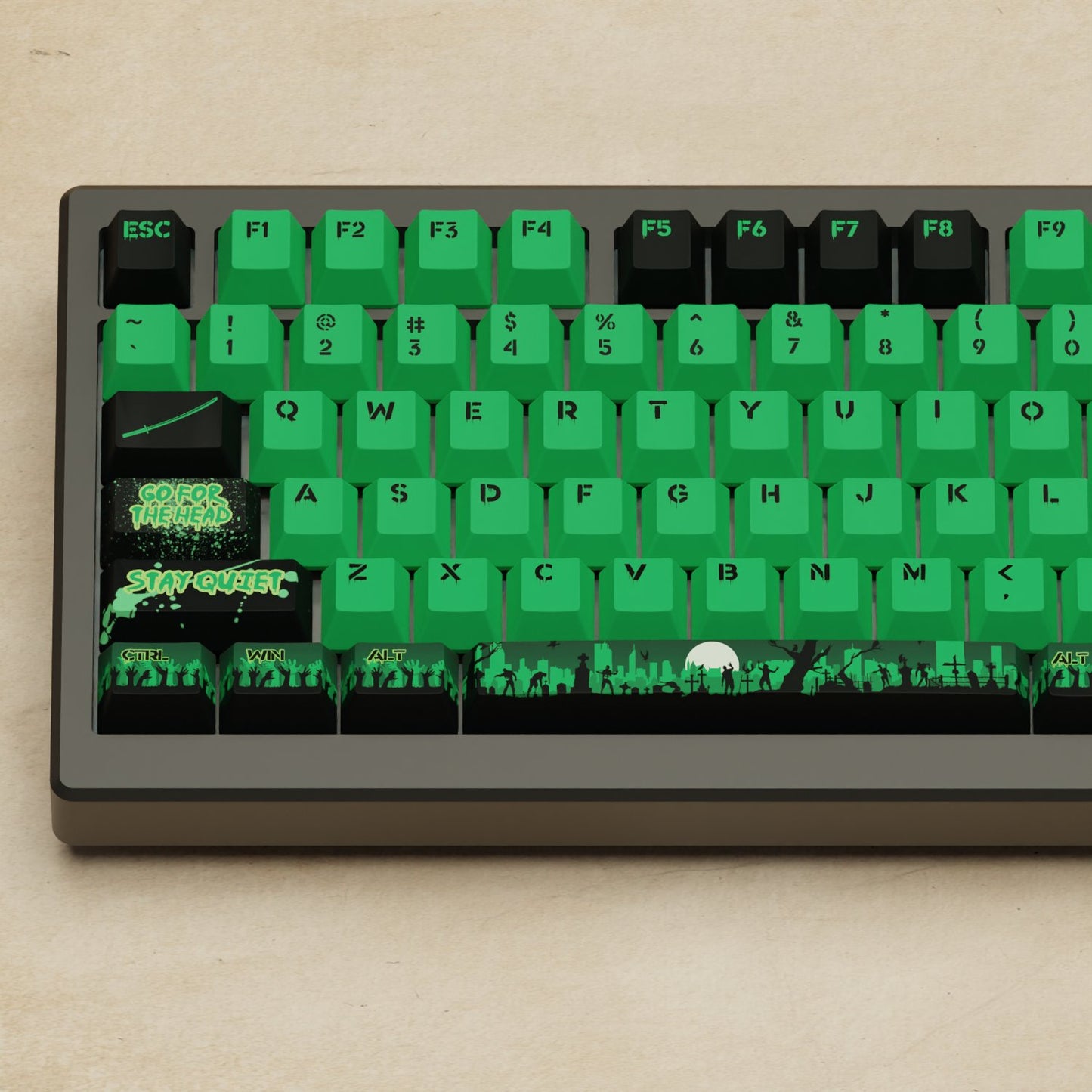 Alpha 82 - 75% Zombie Mechanical Keyboard - Goblintechkeys