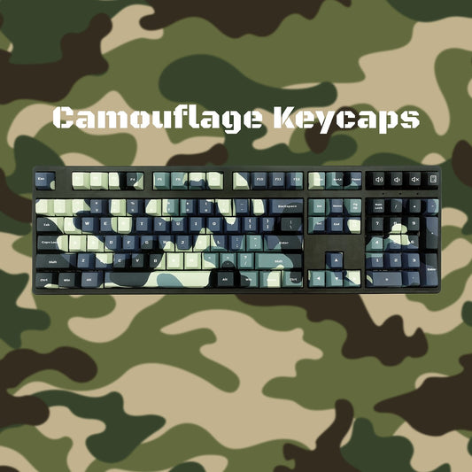Camouflage Keycaps - Goblintechkeys
