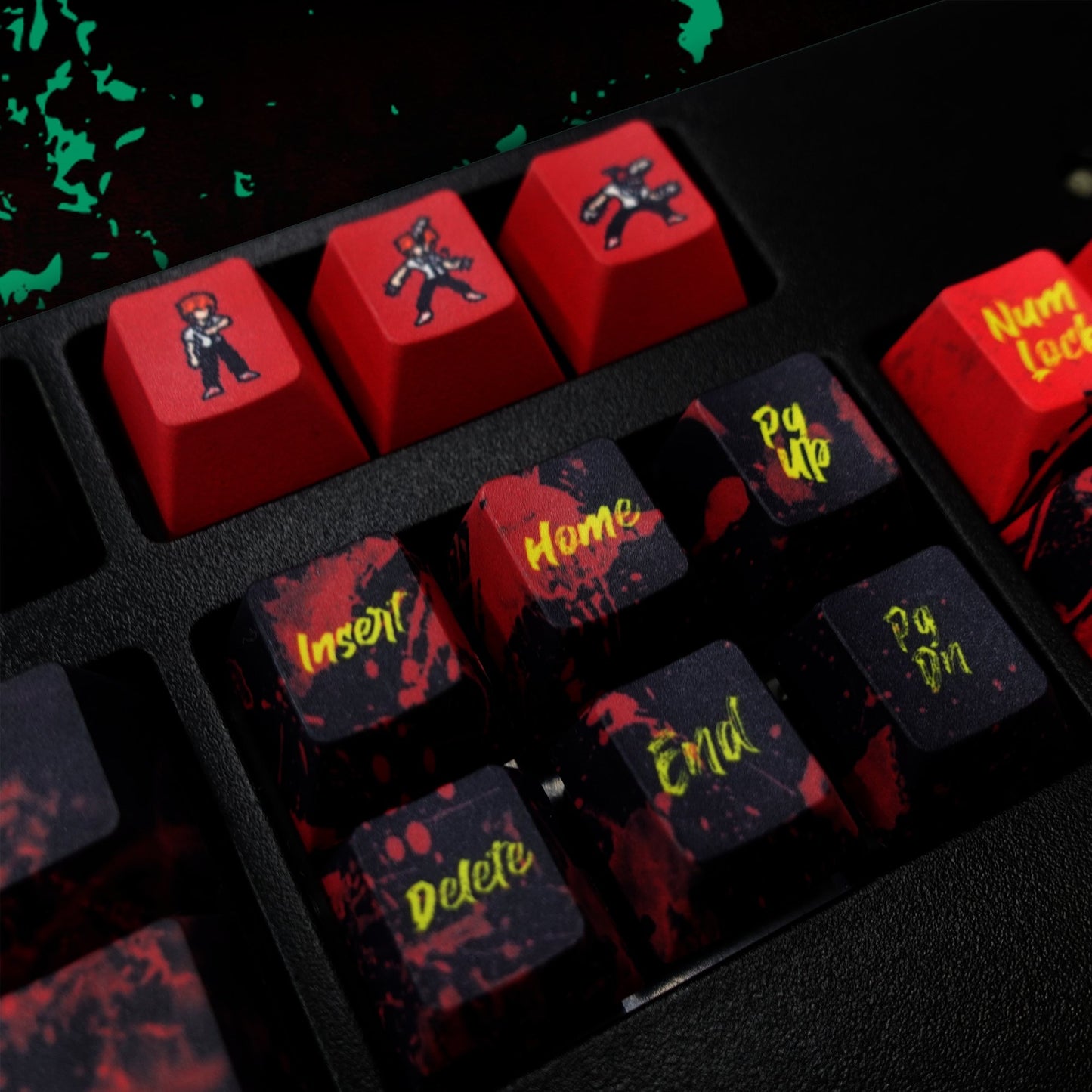 Chainsawman Aki Keycaps - The Perfect Upgrade for Fans – Goblintechkeys