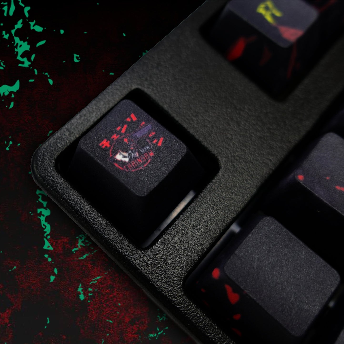 Chainsawman Aki Keycaps - The Perfect Upgrade for Fans – Goblintechkeys