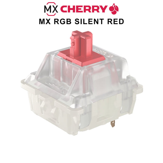 Cherry Mx RGB Silent Red - Goblintechkeys