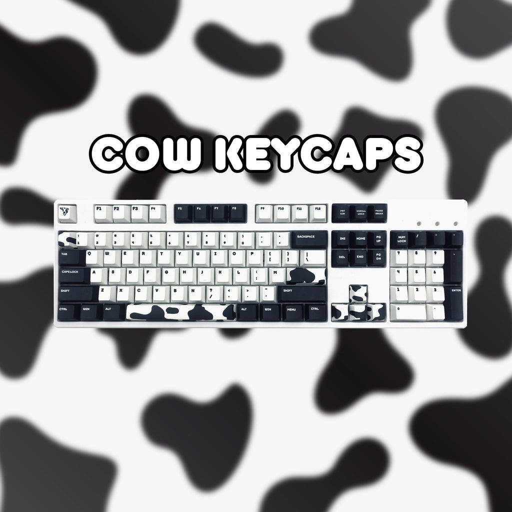 Cow Keycaps - Goblintechkeys