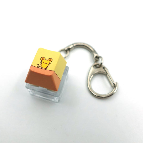 Custom Keycaps Fidget Keychain - Goblintechkeys