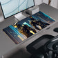 Cyborg Twin | Custom Artisan Mousepad | Gaming & Office Desk Mat - Goblintechkeys
