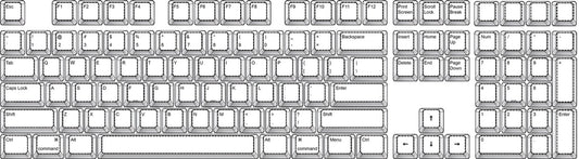 Design Studio - 100% Custom Pudding Keycaps Set | Transparent Keycaps - Goblintechkeys