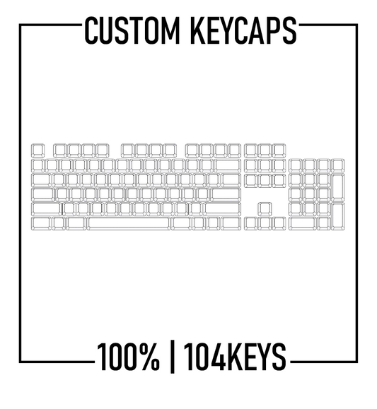 Design Studio 100% Keyboard Custom PBT Keycap set ( ANSI ) - Goblintechkeys