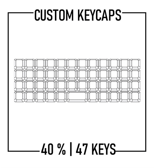 Design Studio - 40% Keyboard Custom Keycaps ( ANSI ) - Goblintechkeys