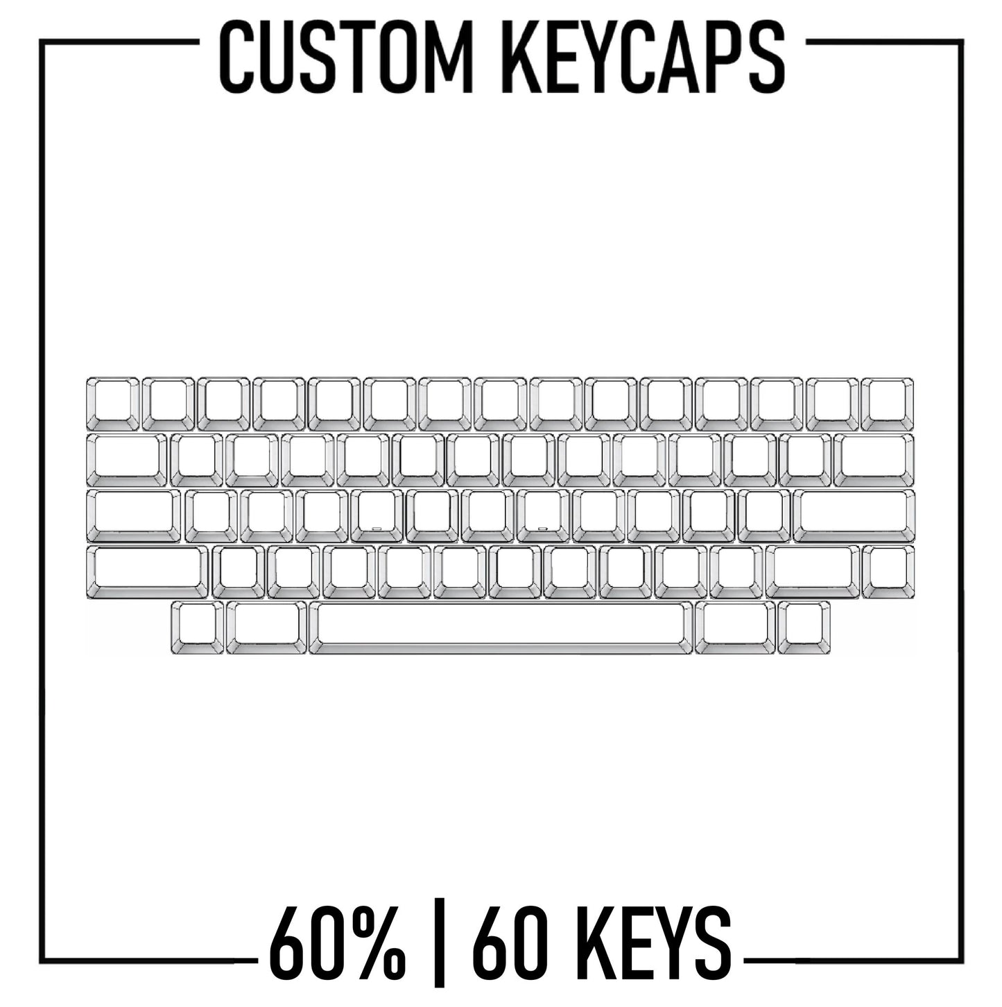 Design Studio - 60% Keyboard Custom Keycaps Set | PBT Keycaps - Goblintechkeys