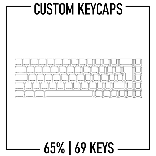 Design Studio - 65% Keyboard Custom PBT Keycap set ( ISO | 69 Keys ) - Goblintechkeys
