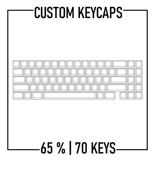 Design Studio - 65% Mechanical Keyboard Custom PBT Keycap set ( ANSI ) - Goblintechkeys