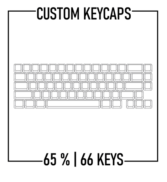 Design Studio - 65% Mechanical Keyboard Custom PBT Keycap set ( ANSI ) - Goblintechkeys