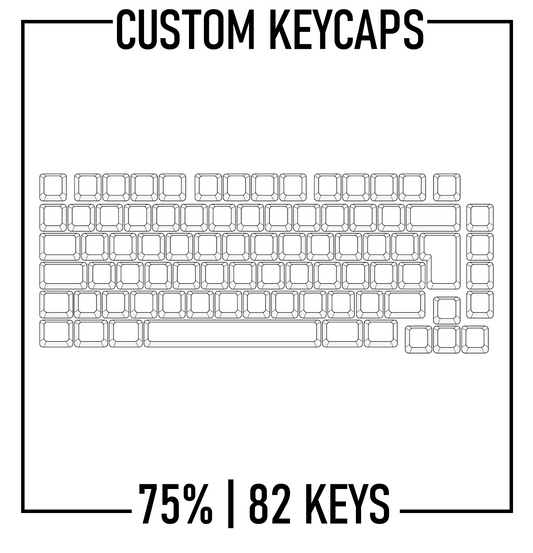 Design Studio - 75% Keyboard Custom Keycap set ( ISO ) - Goblintechkeys