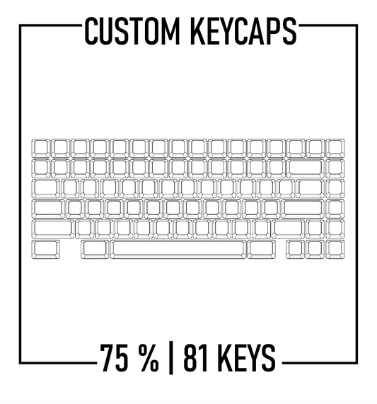 Design Studio - 75% Keyboard Custom PBT Keycap set ( ANSI ) - Goblintechkeys