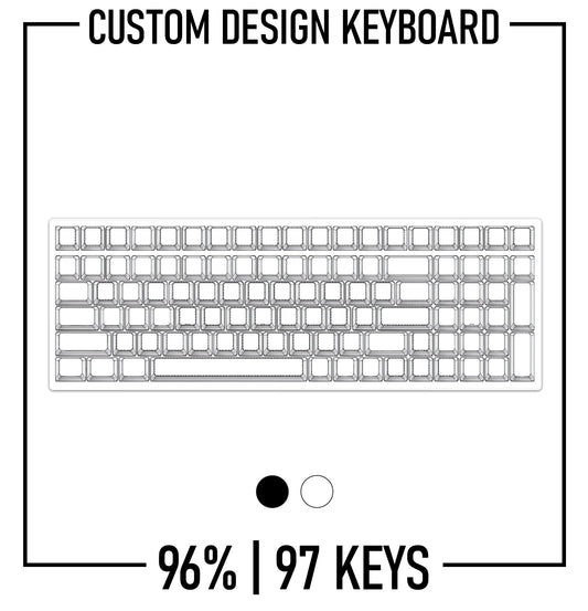 Design Studio 96% Keyboard Custom PBT Keycap set ( ANSI ) - Goblintechkeys