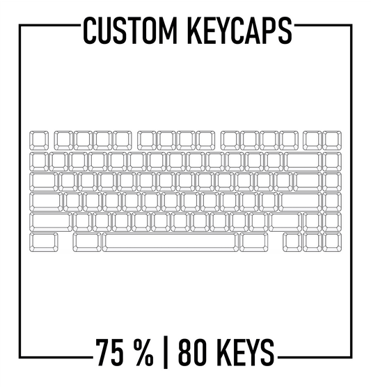 Design Studio - Aela 75% Keyboard Custom PBT Keycap set ( ANSI ) - Goblintechkeys