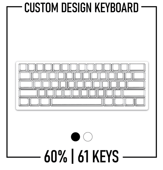 Design Studio Custom Design 60% Mechanical Keyboard ( ANSI ) - Goblintechkeys