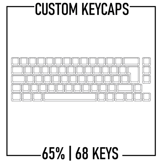 Design Studio - Ducky 65% Keyboard Custom PBT Keycap set ( ISO ) - Goblintechkeys