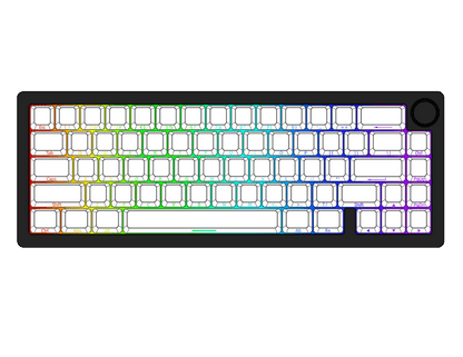 Design Studio - GMK67 Mechanical Keyboard Custom Double Shot Keycap set ( ANSI | 66 Keys) - Goblintechkeys