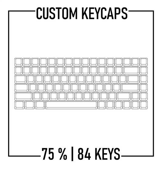 Design Studio - Hero 75% Keyboard Custom PBT Keycap set ( ANSI ) - Goblintechkeys