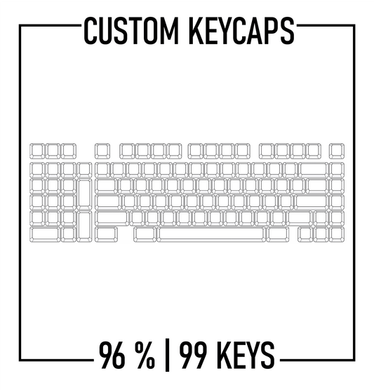 Design Studio Hero 96% Keyboard Custom PBT Keycap set ( ANSI ) - Goblintechkeys