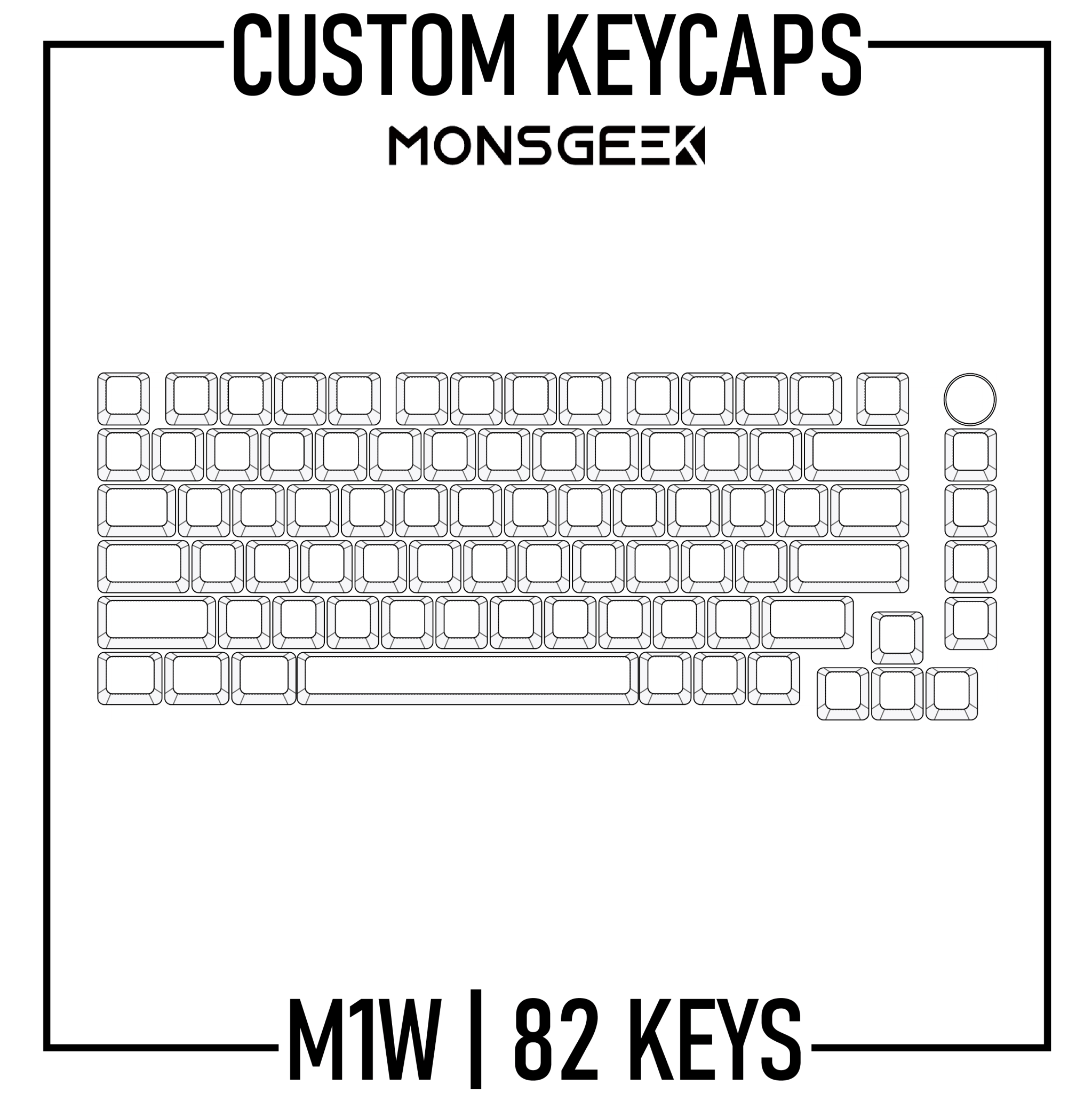 Design Studio Monsgeek M1W Custom Keycaps Set PBT Keycaps design-studio-monsgeek-m1w-custom-keycaps-set-pbt-keycaps