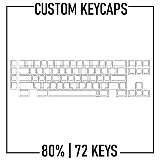 Design Studio - Oyx 80% TKL Keyboard Custom PBT Keycap set ( ANSI ) - Goblintechkeys