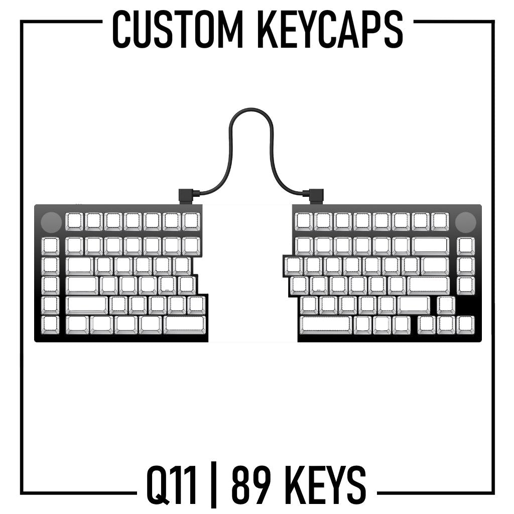 Design Studio Q11 Keyboard Custom PBT Keycap set ( ANSI ) - Goblintechkeys