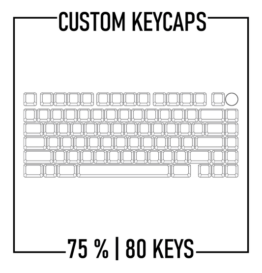 Design Studio - Tomo 75% Keyboard Custom PBT Keycap set ( ANSI ) - Goblintechkeys