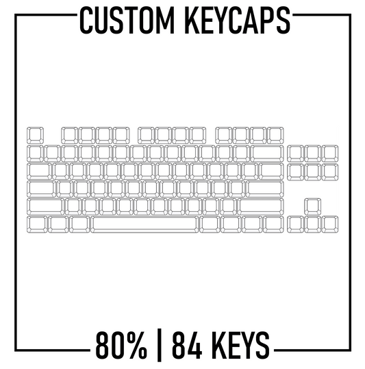 Design Studio - Yeahka 80% TKL Keyboard Custom PBT Keycap set ( ANSI ) - Goblintechkeys