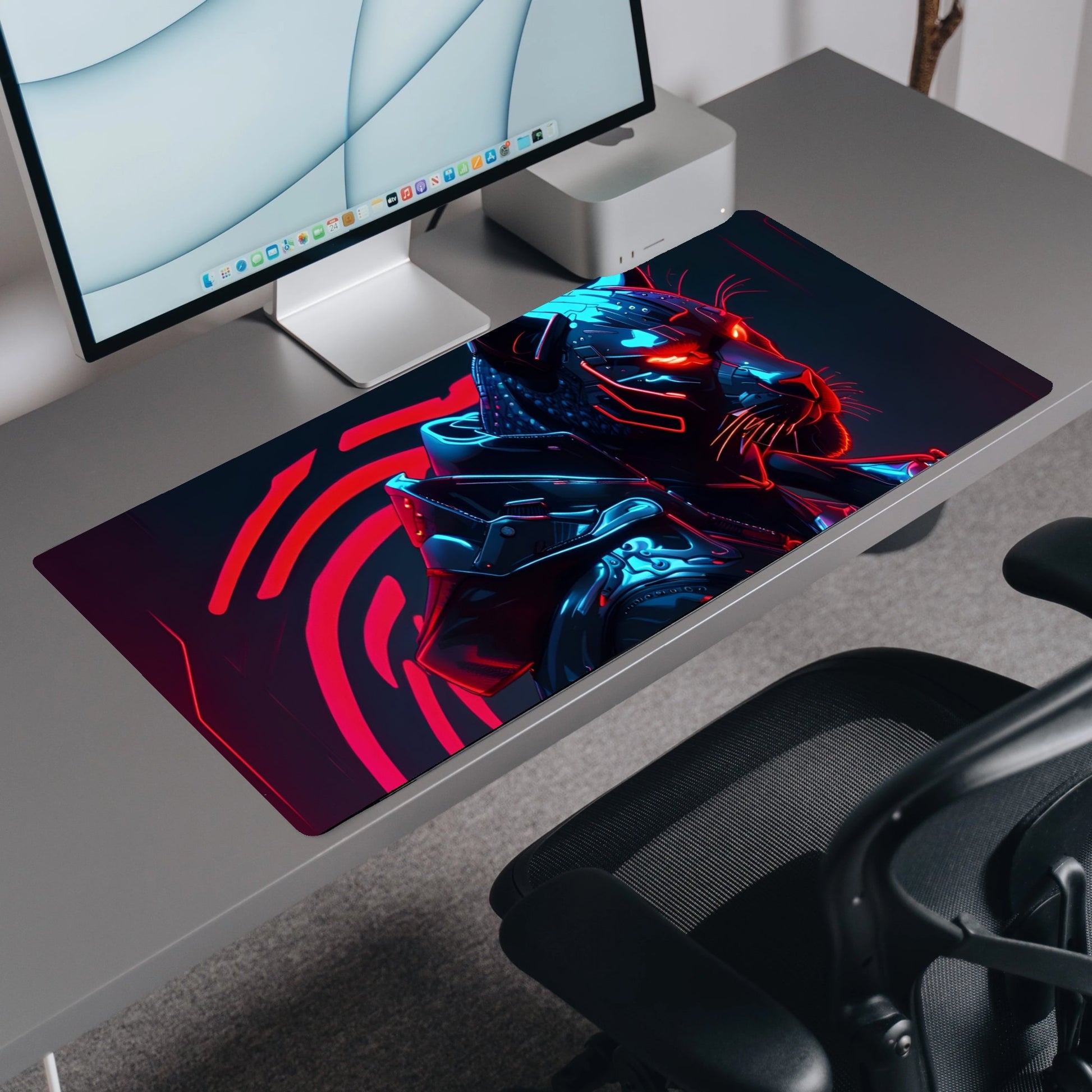 Electrifying Monarch | Custom Artisan Mousepad | Gaming & Office Desk Mat - Goblintechkeys