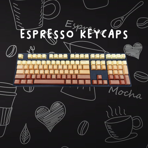 Espresso Keycaps - Goblintechkeys