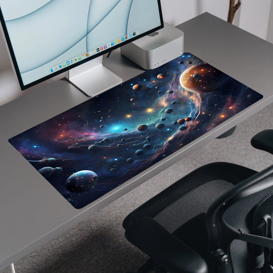 Eye of the Galaxy | Custom Artisan Mousepad | Gaming & Office Desk Mat - Goblintechkeys