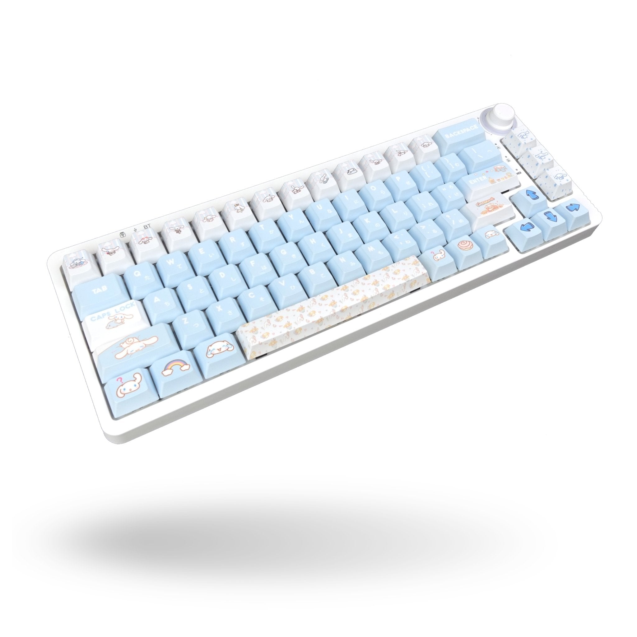 Fan Designed Cinnamoroll Keyboard 65% with Knob - Goblintechkeys