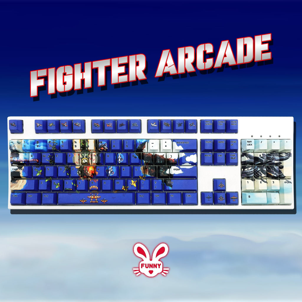 Fighter Arcade Keycaps - Goblintechkeys